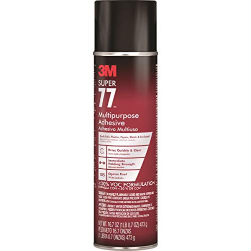3M Super 77 Medium Strength Adhesive 16.7 oz.