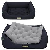 ropa cuna bebe carrefour Contenido del envío: cama para perros Zurich, talla M rectangular con colchón ortopédico para perros Zermatt (el colchón también se vende por separado y se puede cambiar fácilmente si es necesario)