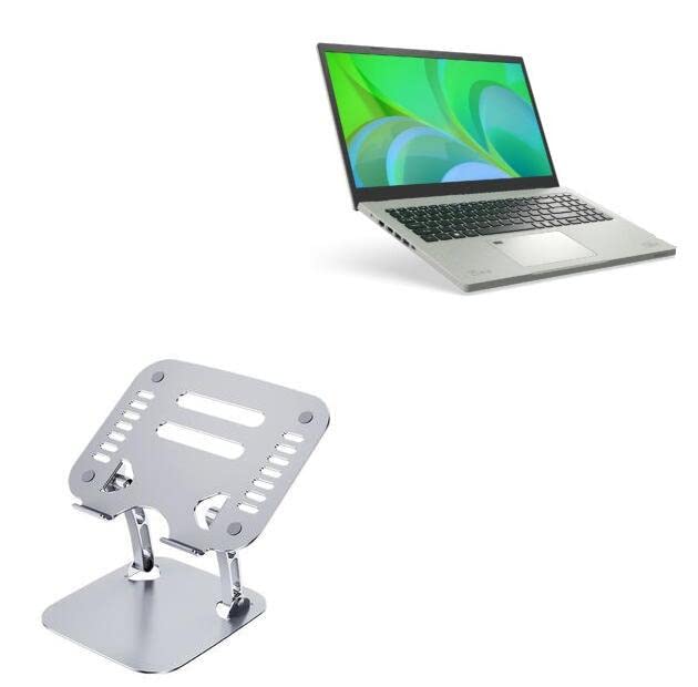Base para Laptop BoxWave Ajustable de Aluminio Plateada