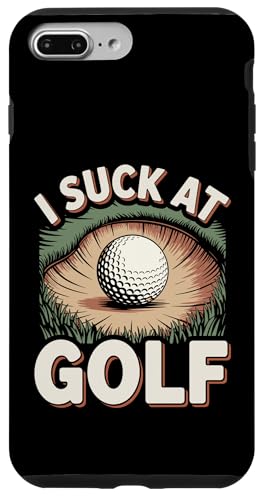 I Suck At Golf Joke ʔSt s Ȓj St X}zP[X iPhone 7 Plus/8 Plus p