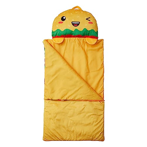 Image of Kid's Nap Buddies Character Preschool Nap Mat, Toddler Sleeping Bag with Pillow for Daycare, Ages 3+