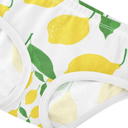 Yellow Lemons Toddler Girls's Underwear 2T 202c11584