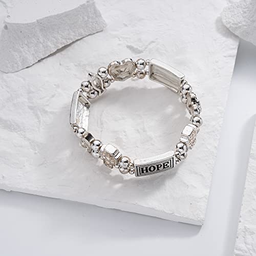 Image of Madison Tyler Religious Prayer Bracelet For Women | Religious Jewelry Gift for Women Christian Gift