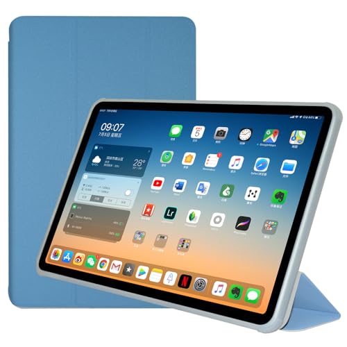 Hülle Für Teclast T60 Gaming Tablet 12 Zoll – PU Leder Mit Ständer, Auto Wake/Sleep, TPU Rückseite, In Grau