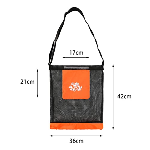 Mushroom Hunting Bag,3 Pcs Mushroom Foraging Bag,Mesh
