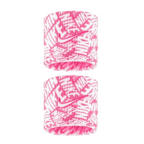 Image of NIKE Premier Swoosh Singlewide Wristbands -Soft, Moisture-Wicking (1 Pair, 2.5 inch Wide)