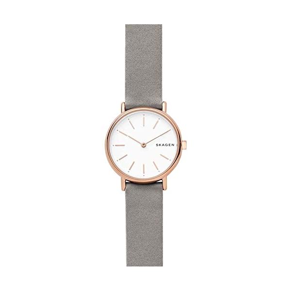 Skagen Damen Analog Quarz Uhr mit Stoff Armband SKW2697 – Bild 3