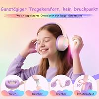 TONOSHARK Kopfhörer Kinder Bluetooth | Noise Cancelling Kopfhoerer Kinder – Ansicht 3