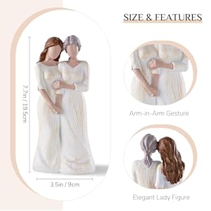 Mombirthdaygiftsfromdaughteruniquemomsgiftformothersdaychristmasmotherofthebridegiftsmotherdaughterfigurinesstatue Urban Country Home Decor Mom birthday gifts from daughter unique moms gift for mothers day christmas mother of the bride gifts mother daughter figurines statue urban country home decor