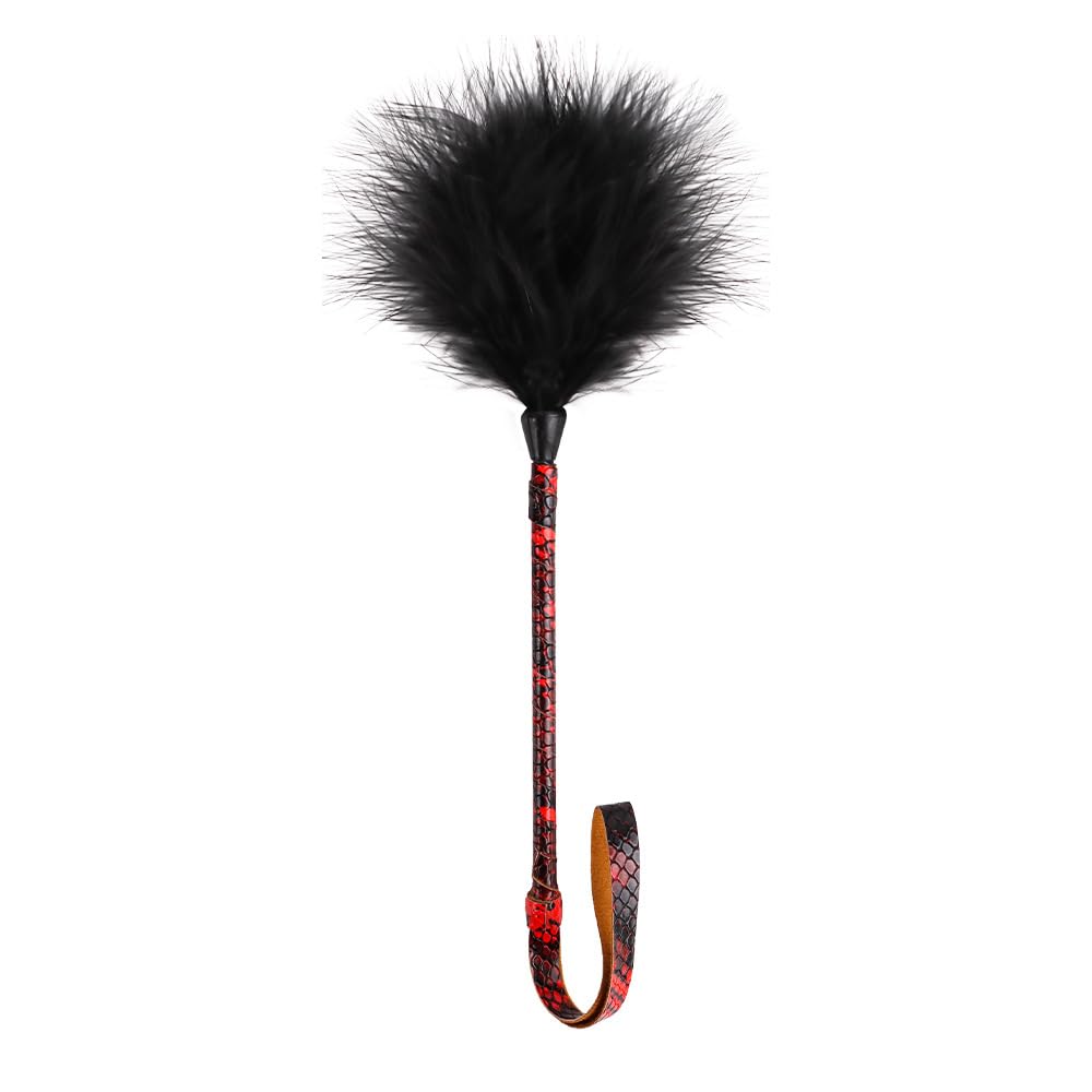 Amazon.com: Feather Tickler Crop Feathers Tickle French Tickler Sex Toys  for Couples Sexual Whip Restraint Bondage for Couples : Health & Household