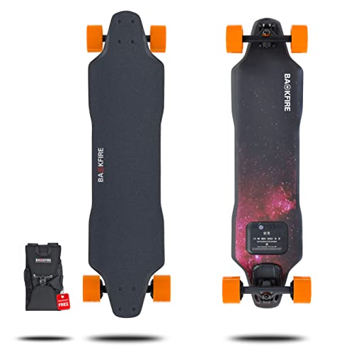 Backfire ERA II Electric Skateboard with Backpack,Top Speed of 26 Mph,12 to 15 Miles Range,Suitable for Adults & Teens - Nebula