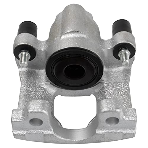 Image of TRQ Rear Brake Caliper Set Zinc Coated Hardware Compatible with 2001-2007 Chrysler Town and Country 2001-2007 Dodge Caravan 2001-2007 Grand Caravan