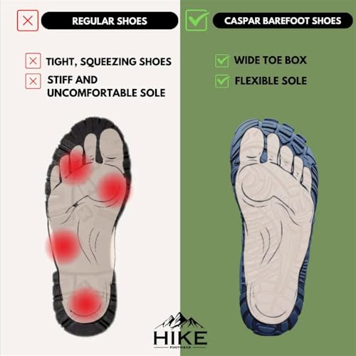 Barefoot Shoes Winter,Snow Boots for Women & Men,Warm Fur Lined Waterproof Snow Sneakers Lightweight Non-Slip Snow Boots 6