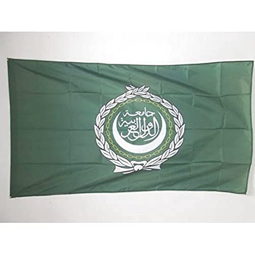 AZ FLAG, League of Arab States Flag, 3x5 Ft, Arab League Banner with Sleeve, 100% Polyester, Fade Resistant, Vivid Colors