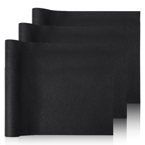 JEYORZY 3 parches de reparación de piel, adhesivo para reparaciones autoadhesivo, parche de piel adhesiva, parches para reparación autoadhesivos, piel adhesiva para reparaciones, revestimiento de piel