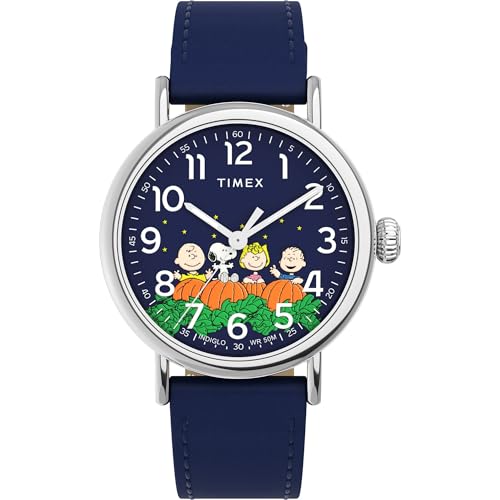 Montre Homme TIMEX Peanuts Bleue idéale pour un Style Casual Chic au Quotidien