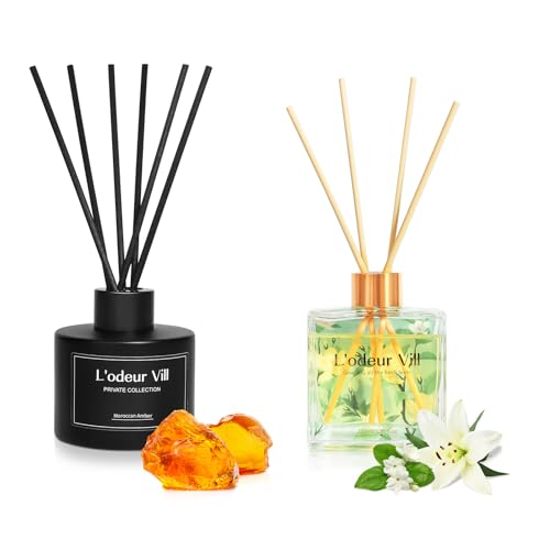 Set Difusores L'odeur Vill 100ml Amber y Jazmín miniatura 1