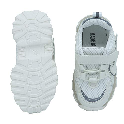 Hopscotch Baby Boys and Baby Girls PU Led Shoe in White Color Amazon.in Shoes & Handbags