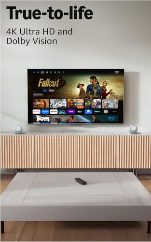 Image of Amazon Fire TV Stick 4K Max streaming device, with AI-powered Fire TV Search, supports Wi-Fi 6E, free & live TV without cable or satellite, find shows faster with Alexa+