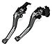 Produktbild STQNXR Bremsen Kupplungshebel Griff Für K/T&M 990 1290 Super Für Duke R/GT/RC8/R 2005-2021 CNC Aluminium Legierung Hergestellt 3D Fishbone Muster Kurze Bremse Kupplung Hebel(Titanium)
