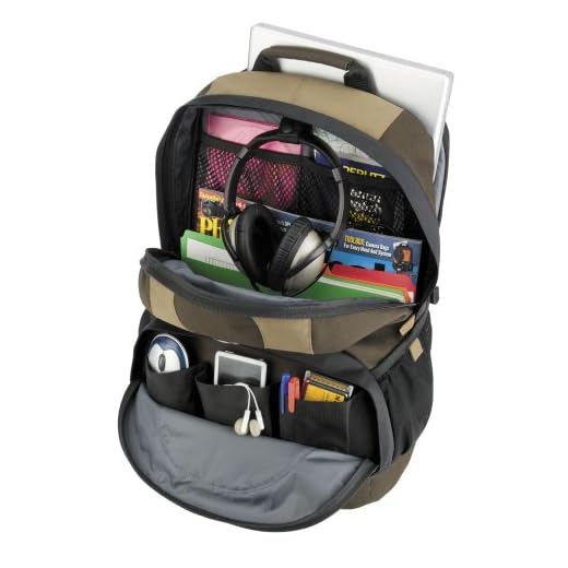 Tamrac Zaino Light PC Backpack per PC con Schermo Fino a 17 Pollici, Marrone