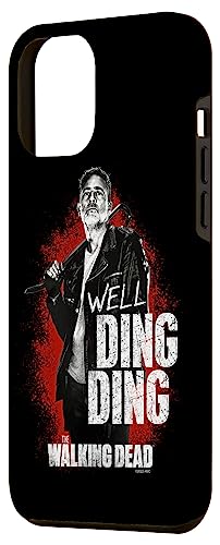 Coque iPhone 12 Pro Max Negan The Walking Dead protection antichoc noire