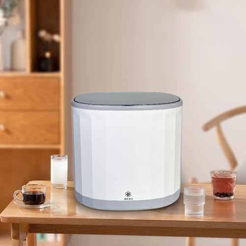 غسالة صحون صغيرة محمولة، منظف اكواب الشاي الاوتوماتيكي لسطح الطاولة بمنفذ USB، تنظيف فعال لغسالة الصحون مع حامل اكواب، تصميم للمنزل والمكتب