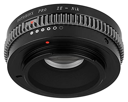 Image of Fotodiox Pro Lens Mount Adapter, for Mamiya ZE (35mm) Lens to Nikon Camera, for Nikon Cameras