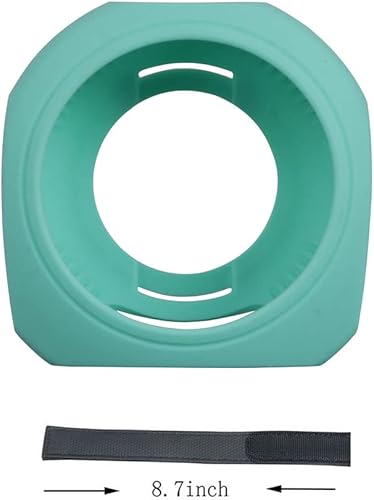 Miniatura 4 de Hermitshell Funda de transporte de silicona para JBL Clip 3 Altavoz Bluetooth inalámbrico portátil impermeable (verde azulado)