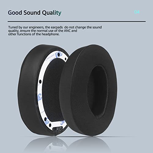 Wzsipod Cooling-Gel Studio 3 Replacement Earpads For Beats Wireless Headphones, Fit Beats Studio 2 Wired, Do Not Fit Solo 3/2, Breathable Ear Cushion With Memory Foam & Smooth Clothes (Black) #TOP5