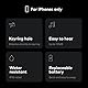 Chipolo ONE Spot - 1 Pack - Schlüsselfinder, Bluetooth Tracker - Funktioniert mit der Apple Wo ist? App (nur für iOS) (Beinahe Schwarz)