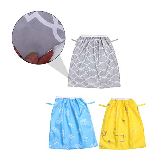 ARTIBETTER 3 Pcs Fralda ReutilizÃ¡vel Balde Forro de Pano Fralda Bolsa Lavanderia Cozinha Latas Saco
