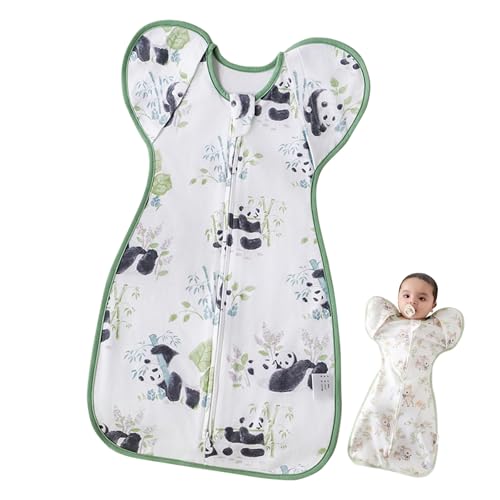 Liemuao Babyschlafsack, Swaddle, 100 % Baumwolle, Babyschlafsack, 0-9...