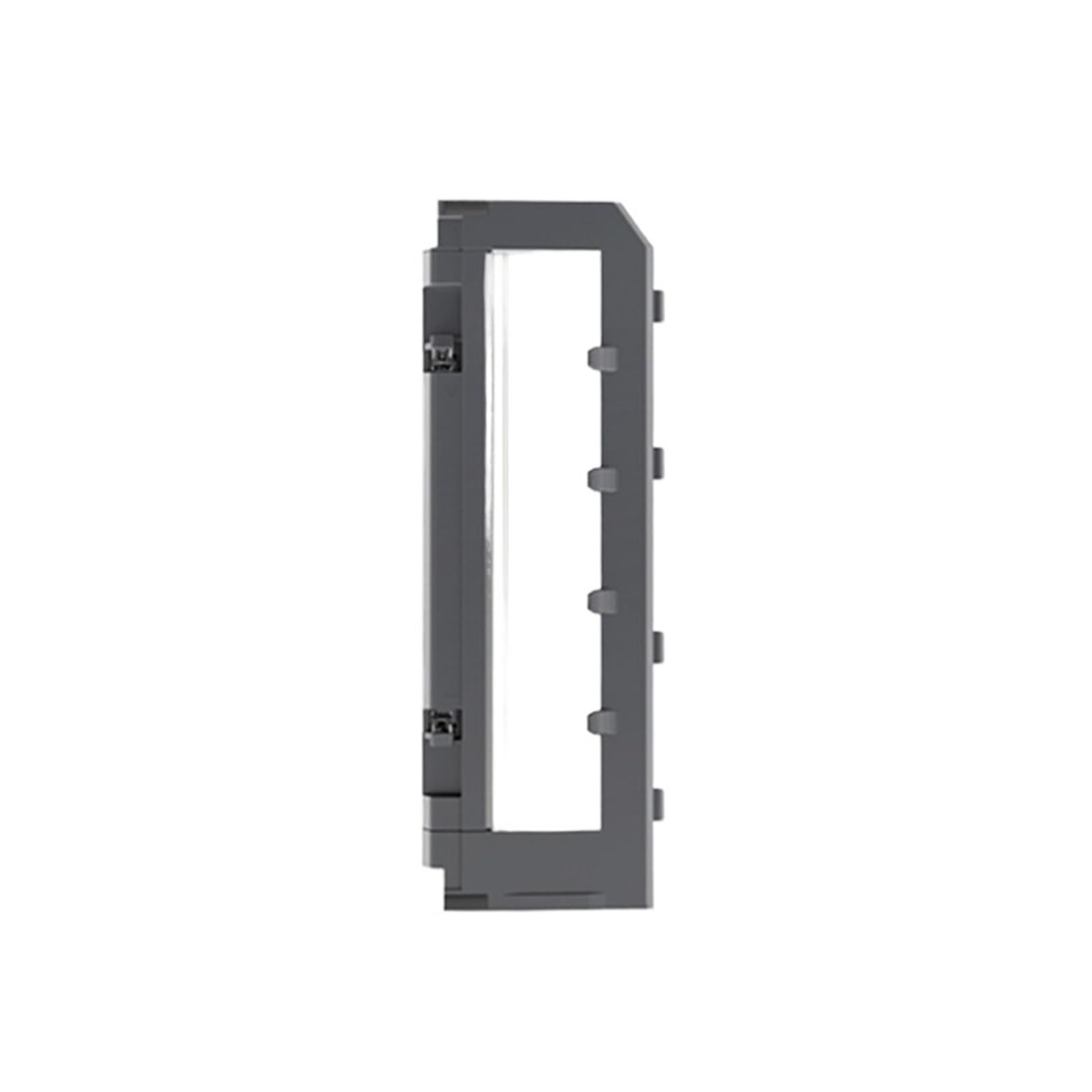 FCOIN Compatible For Roborock，S7 Q7 Max S7 MaxV Robot Vacuum Mop Cleaner Parts Main Brush Cover Spare Replacements Grey And Black Optional(Black Cover)