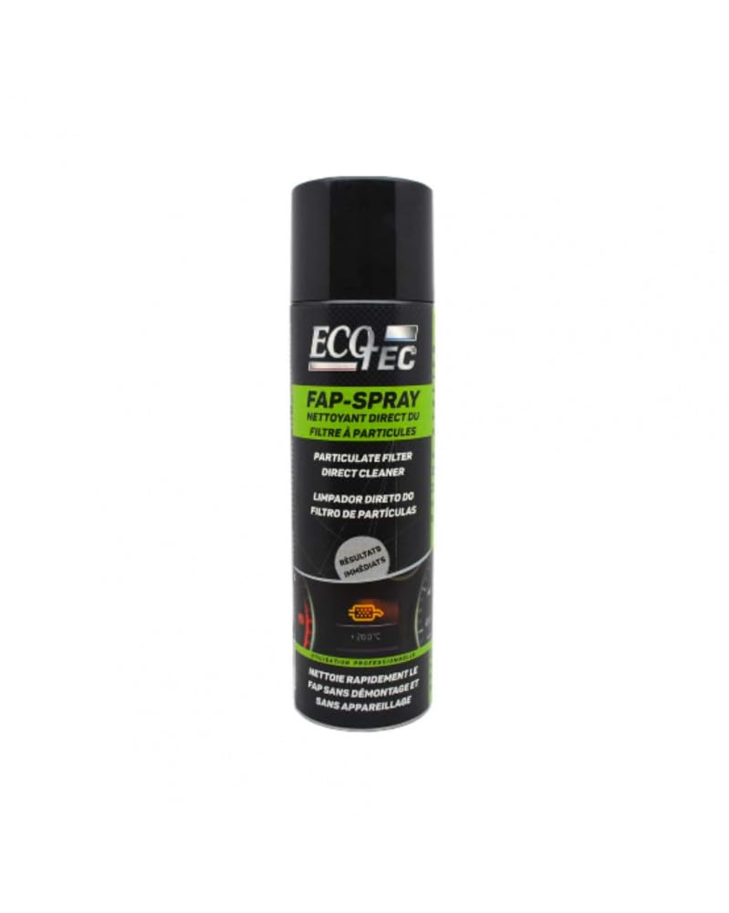 Nettoyant direct du filtre à particule 400ml FAP SPRAY Ecotec