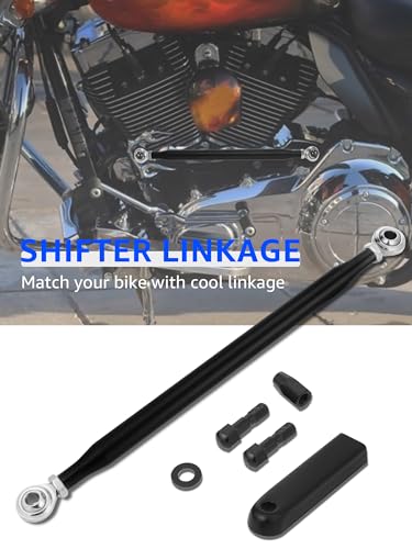 Image of Motorcycle Shift Linkage, Shifter Linkage Compatible for Harley Davidson Touring Street Glide, Road King, Electra Glide, Road Glide, Tri Glide, Softail 1986-2024