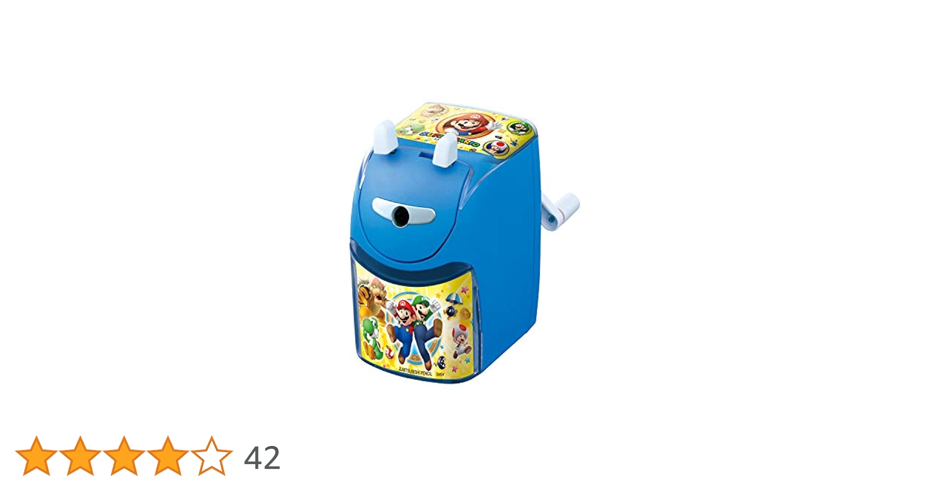 Amazon.co.jp: 三菱鉛筆 鉛筆削り スーパーマリオ KH33 手動式