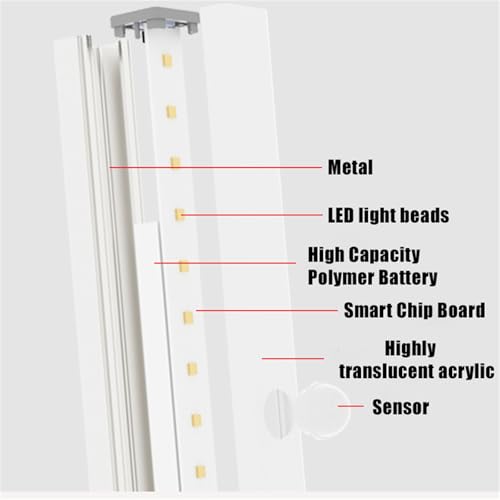 Lámpara LED interior con sensor de movimiento para iluminar zonas oscuras sin cables 3