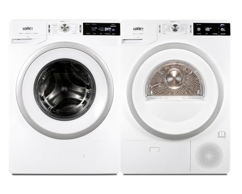 24 in. White Washer and Dryer Combo with 2.3 CU. FT. Front Load Washer and 3.88 CU. FT. 2