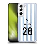 Head Case Designs Officially Licensed West Ham United FC Tomas Soucek 2021/22 Players Away Kit Hard Back Case Compatible with Samsung Galaxy S22 5G