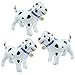 4D Animal Dog Airwalker Walking Balloons Standing Pet Puppy Dog Balloon Dalmatian Balloon For Party Supplies Birthday Decoration, 3 pcs 22' Self-Stand Doggy Mylar Foil Balloons