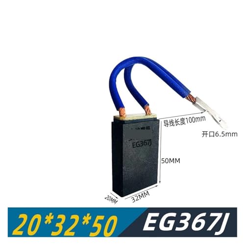 Escobillas de carbón EG367J de alta densidad para motor de máquina de impresión 3