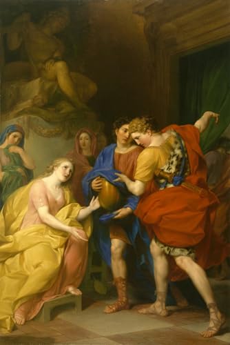 Toile Le retour d'Oreste par Anton Von Maron - Impression murale salon 60x90cm