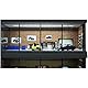 1/64 Diorama Auto Garage Modell, mit LED-Beleuchtung Stadt Auto Showroom Modell Auto Parkplatz Lagerung Modell, für 1/64 Skala Diecast Modell Auto, Szene Display Modell Sammlung Geschenk (Red Brick)