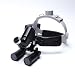 5W Operating Lamp Headband Brightness Spot Ajustable with 5X Binocular Loupes Black