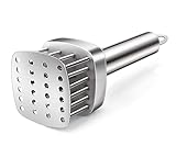 Aliglow 304 Stainless Steel Meat Tenderizer Needle Meat Hammer Mallet Tool Pounder For Tenderizing and Pounding Steak, Beef Pork Chicken BBQ And Poultry