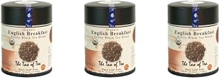 The Tao of Tea, English Breakfast Black Tea, Loose Leaf, 3.5-Ounce Tins (Pack of 3)