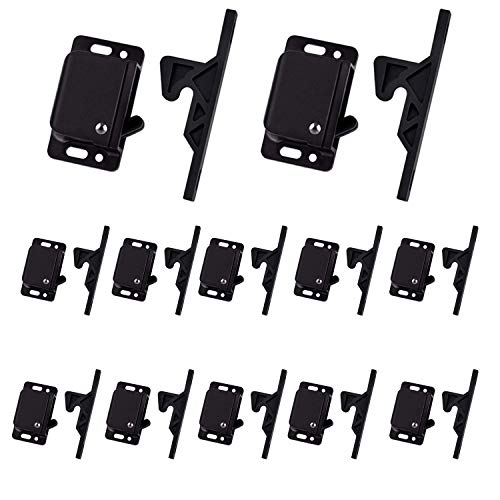 ACIMONE 12 Pack Door Latch/RV Drawer Latches, 8 Pull Force