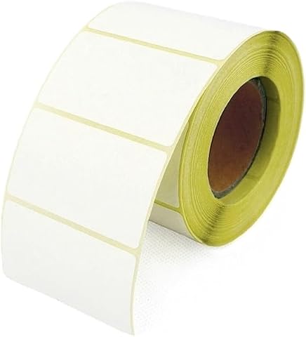 50x40 mm Termal Etiket, Barkod/Adres/Kargo Termal Etiketleri, Zebra ve Diğer Yazıcılarla Uyumlu