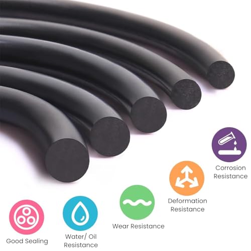 Image of STHIRA 950Pcs Rubber O Rings with Storage Box, Assorted 20 Sizes O Ring Washer Gaskets Metric Rubber Rings Replacement O Rings for Automotive Plumbing Faucet Repair